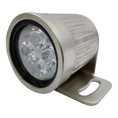 Round 6 LED Flasher 12-36V